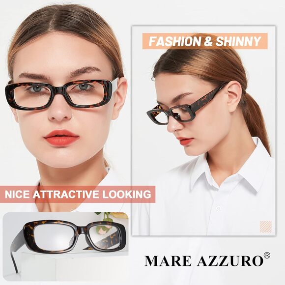 Unique Trendy Reading Glasses for Women +1.50 Italy Design Stylish Readers - Picture 2 of 8